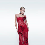 Broderie Flower Dress