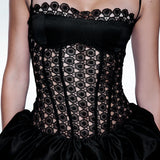 Broderie Balloon Dress
