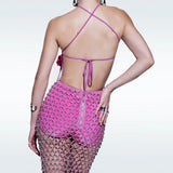 3-D Flower Stud Top