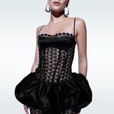 Broderie Balloon Dress