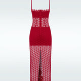 Broderie Flower Dress