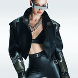 Solar Eclipse Leather Jacket