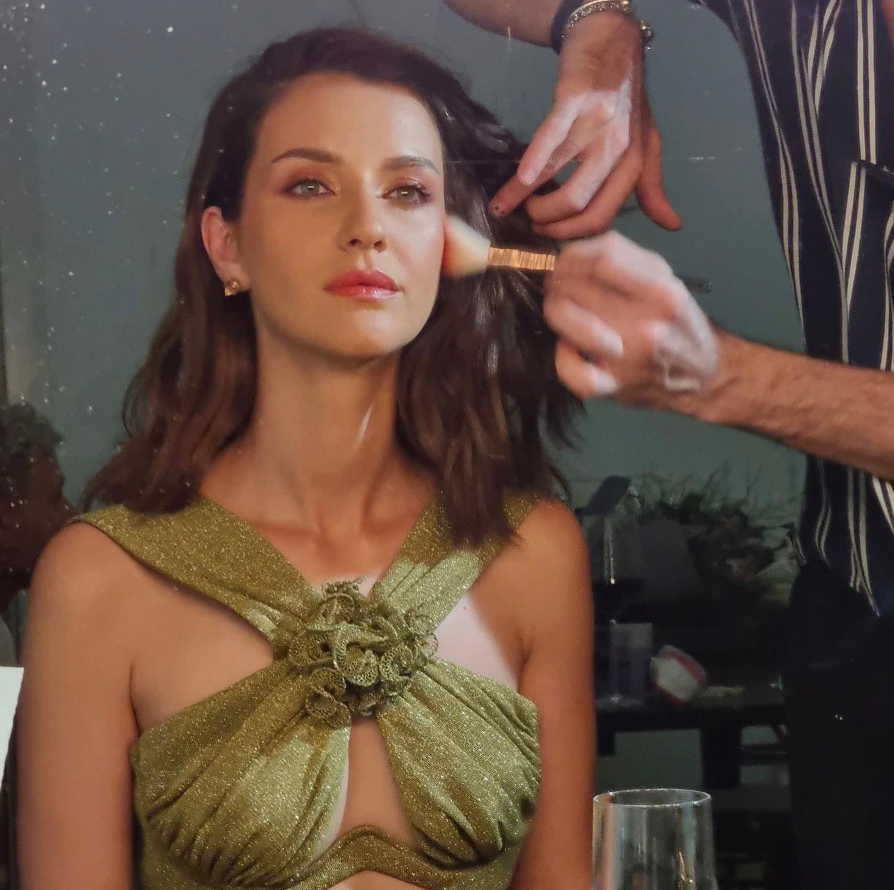 İrem Helvacıoğlu wearing Zeynep Tosun Couture