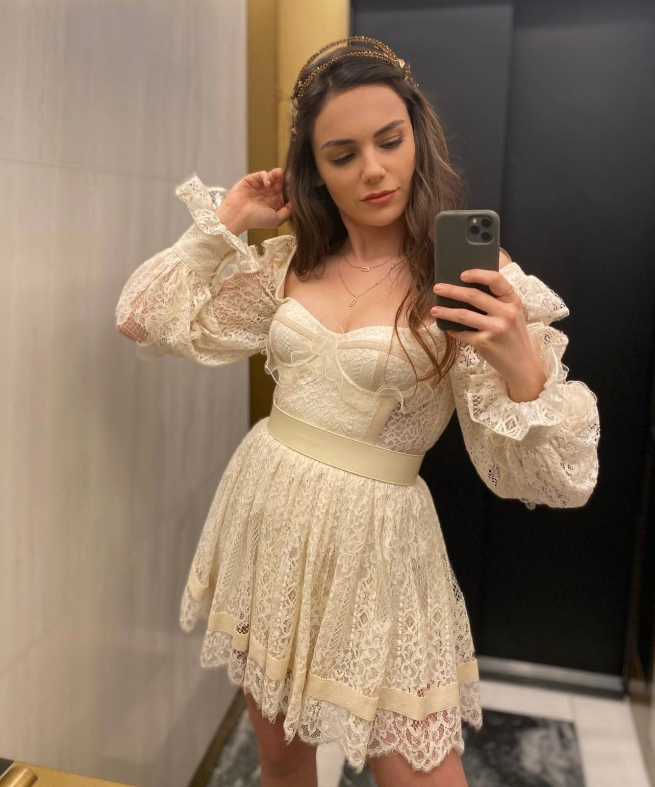 Yağmur Tanrısevsin in Zeynep Tosun Ready-to-wear