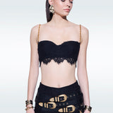 3 Belt Lace Pants