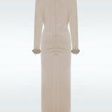 Power Shoulder Dress