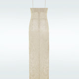 Corset Lace Midi Dress