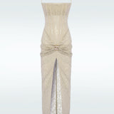 Corset Lace Midi Dress