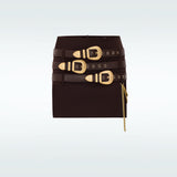 3 Belt Skirt Gold