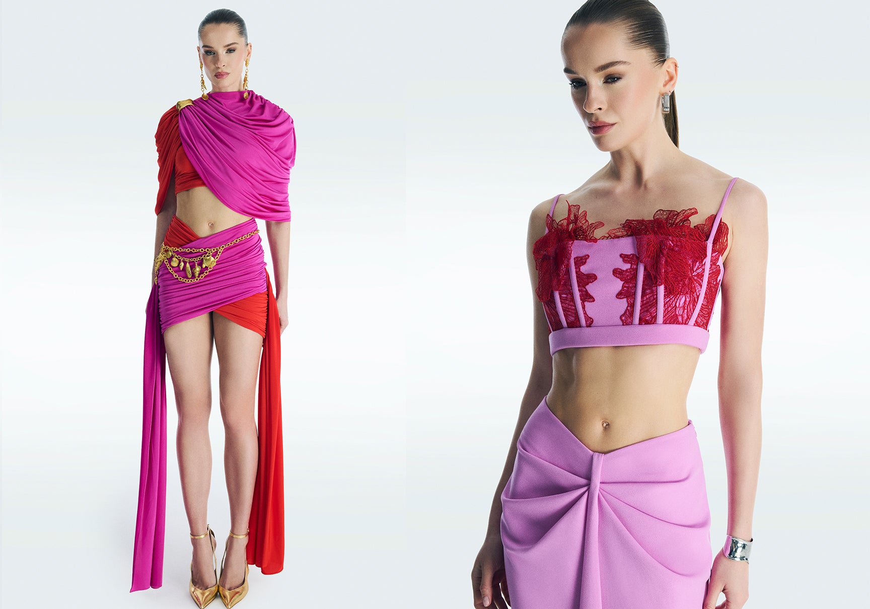 Başak Dizer wearing Zeynep Tosun Couture for Pantene Altın Kelebek Awa